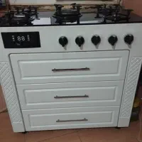 اجاق گاز ۵ شعله و بخاری و بوفه