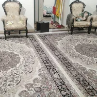 دوتخته فرش 9متری 700شانه سالم بدون سوختگی وپارگی|فرش|گرمدره, |دیوار