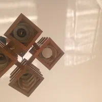 لوستر چهار شاخه|لوستر و چراغ آویز|اصفهان, خانه اصفهان|دیوار