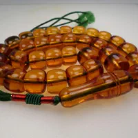 تسبیح سندلوس ۳۳عددی گری آنتیک  کد ۱۹۸
