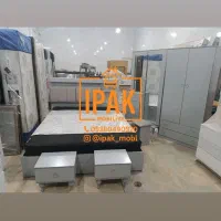 ست سرویس خواب تکی به قیمت عمده|تخت و سرویس خواب|خوی, |دیوار