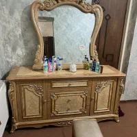 تخت خواب دو نفره|تخت و سرویس خواب|پارس‌آباد, |دیوار