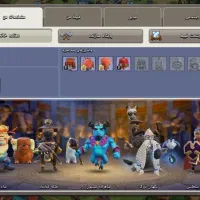 کلش آف کلنز تانهال ۱۸ مکث|کنسول، بازی ویدئویی و آنلاین|قزوین, |دیوار