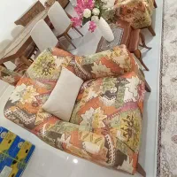 مبل ۷ نفره راحتی سالم و نو|مبلمان خانگی و میز عسلی|بابل, |دیوار