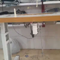 میز و پایه چرخ خیاطی