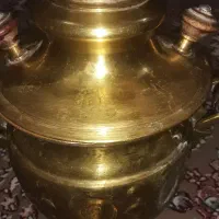 ۲عدد سماور زغالی یکیش مهر خورده