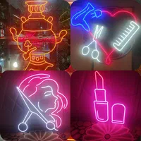 نیون فلکسی ال ای دی چلنیوم تابلو روان لایت باکس|فروشگاه و مغازه|مشهد, شفا|دیوار