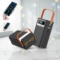 پاوربانک 30000 اورجینال TANMASHI فست شارژ چراغ قوه