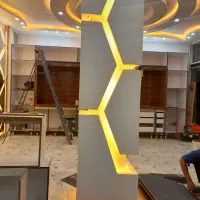 اجرای کناف و نوین رابیتس ، دکوراسیون داخلی