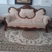 مبل استیل۹نفره|مبلمان خانگی و میز عسلی|قم, کیوانفر|دیوار