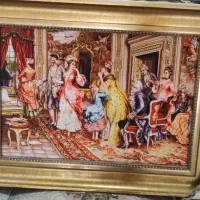 تابلو فرش فرانسوی