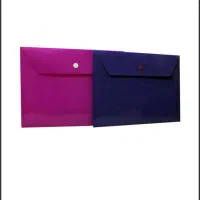 پوشه دگمه دار پلاستیکی