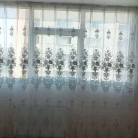 فروش فوری پرده حریر گل دار...