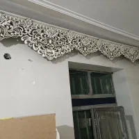 فروش کتیبه پرده. سفید|پرده، رانر، رومیزی|گالیکش, |دیوار