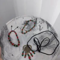 ست گردنبند و دستبند و پابند مرواریدی|بدلیجات|تهران, خلیج فارس|دیوار
