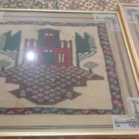 ۲عدد تابلو فرش دست باف