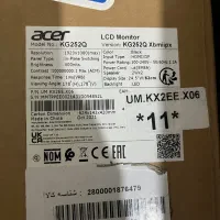 مانیتور گیمینگ ایسر ۲۴۰ هرتز|قطعات و لوازم جانبی رایانه|اصفهان, سپاهان‌شهر|دیوار