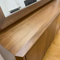 آینه و کنسول در حد نو|بوفه، ویترین، کنسول|قائم‌شهر, |دیوار