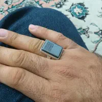 انگشتر نقره ۹۲۵ حدید