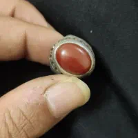 انگشتر عقیق یمنی کهنه کهنه