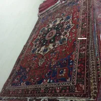 ۸ عدد فرش دستباف قدیمی عیب جزعی ۴ م