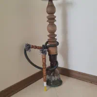 قلیان تنه چوبی