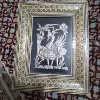 قاب عکس قلم زنی خاتم کاری