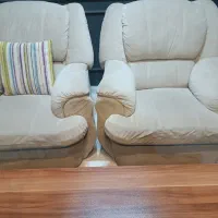 مبل و جلو مبلی بزرگ