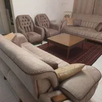 مبل  ۸ نفره   تختخواب شو و میز ناهار خوری