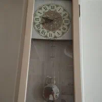 ساعت دیواری تمام چوب