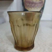 دو لیوان روسی  آبی و شکلاتی مارک دار