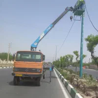 جرثقیل خاور کفی سبد دارباگواهینامه ویژه|خدمات حمل و نقل|کرج, کمالشهر|دیوار