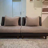 مبلمان کامل ۵ نفره بزرگ  برند پارسا