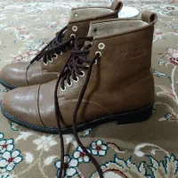 نیم پوت مردانه چرم