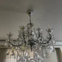 لوستر کریستالی|لوستر و چراغ آویز|تهران, نازی‌آباد|دیوار