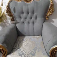 مبل سلطنتی ۷نفره سالم نو نوهستن اصلااستفاده نشدن|مبلمان خانگی و میز عسلی|پیشوا, |دیوار