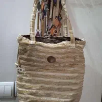 کیف پارچه ای بدون زیپ