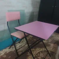 میز صندلی دانش اموز تاشو