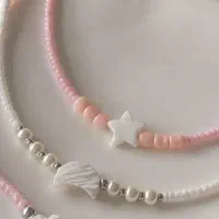 گردنبند و دستبتد دست‌ساز