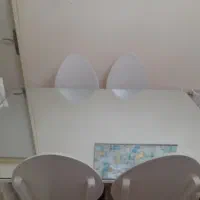 میز نهارخوری وآینه کنسول چوبی و آینه قدی|میز و صندلی غذاخوری|پرند, فاز ۶|دیوار