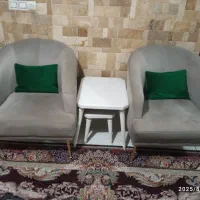 مبل 8 نفره سالم و شیک + میز جلو مبلی|مبلمان خانگی و میز عسلی|تهران, گمرک|دیوار