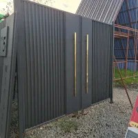 دروازه حیاط درب آهنی ویلا و ساختمان نو شیک و مدرن