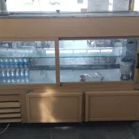 بستنی قیفی ویخچال ویترینی دامفوس دستگاه شیرموز