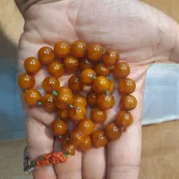 تسبیح کهربا کارمندی سالم بودار