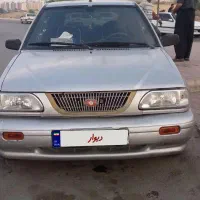 پراید بی رنگ شاسی پلمپ