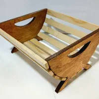 تعدادی ظروف چوبی آشپزخانه