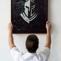 تابلو دکوراتیو شوالیه چرم طبیعی|تابلو، نقاشی، عکس|تهران, صادقیه|دیوار