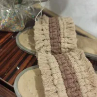 دمپایی  مکرومه|کیف، کفش، کمربند|قم, پردیسان|دیوار