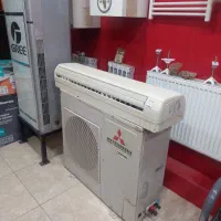 کولرگازی ۳۰ هزار میتسوبیشی اصلی با کنترل فابریک|کولر گازی و فن‌کوئل|کرج, گوهردشت|دیوار