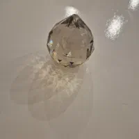 کریستال درشت دودی رنگ
